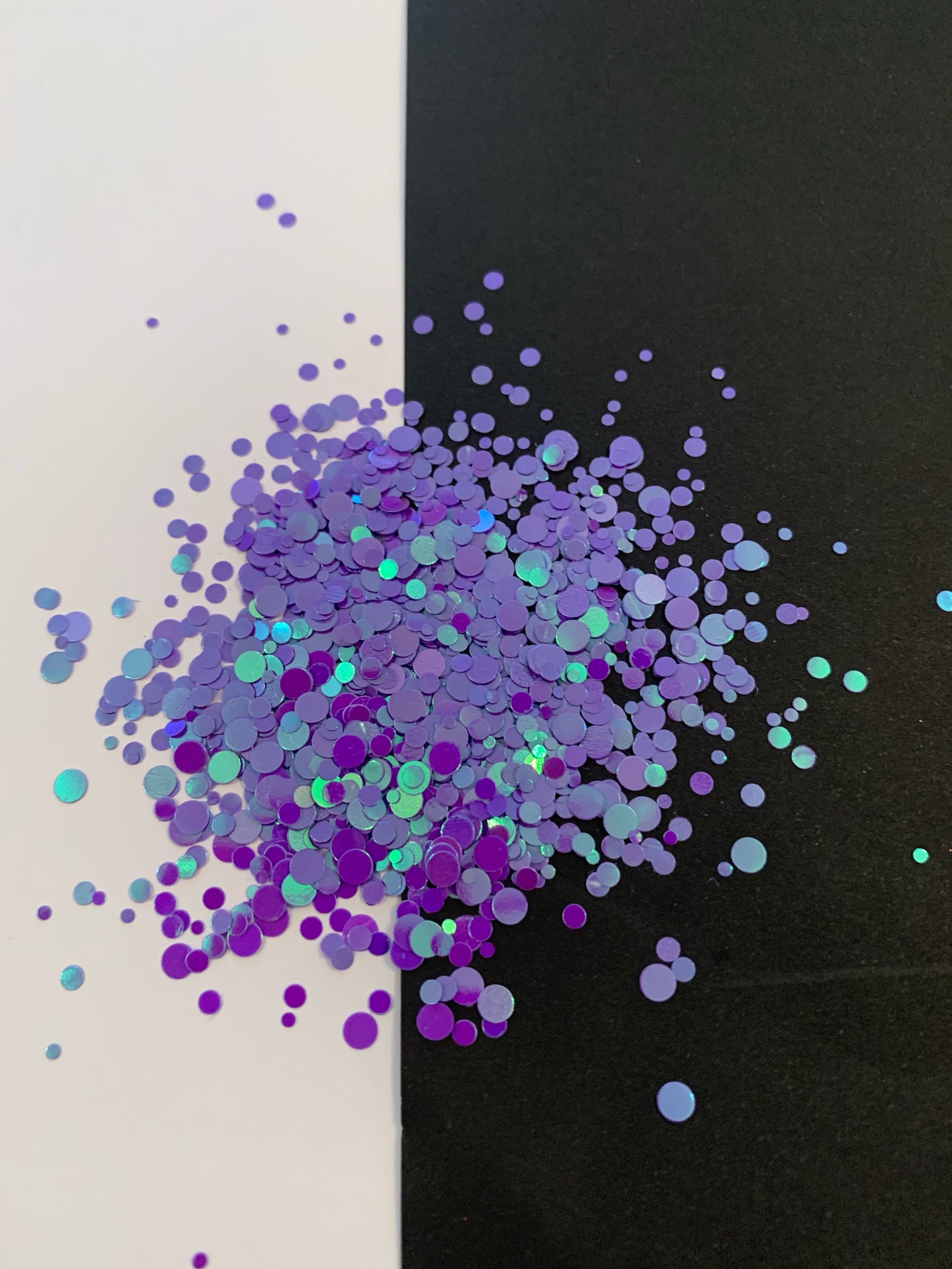 Purple Color Shift Dots